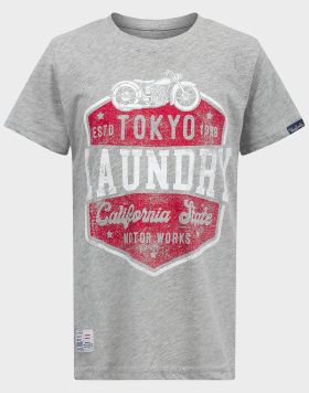 Tokyo Laundry Boys Motor Works T-Shirt 3/4y-11/12y - 5 pack