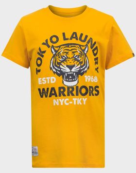 Tokyo Laundry Boys Tiger Warriors T-Shirt 3/4y-11/12y - 5 pack