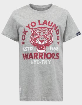 Tokyo Laundry Boys Tiger Warriors T-Shirt 3/4y-11/12y - 5 pack