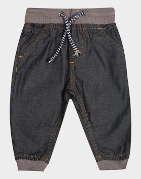 Ex UK Chainstore Baby Boys Jog Pants 3/6m-12/18m - 9 pack