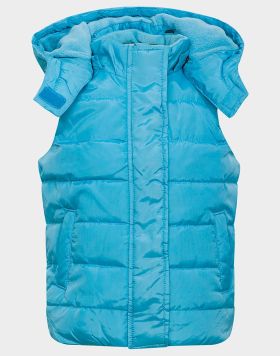 Kids Detachable Hood Quilted Gilet *9m-18m* - 10 pack