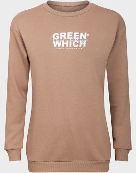 Wholesale Girls' Ex Chainstore Sweatshirt in Latte | 6 pack