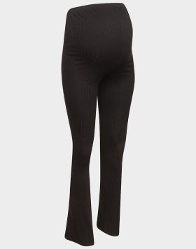 In The Style Maternity Ribbed Flared Leggings - 7 pack