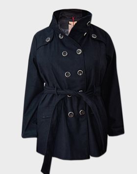 Paris Blues Ladies Plus Size Wool Blend Coat - 6 pack