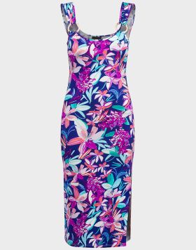 Ex UK Chainstore Ladies Floral Bodycon Dress - 10 pack