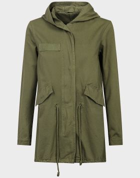 Ladies B-Grade Cotton Twill Jacket in Green - 11 pack