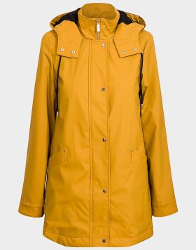 Ex UK Chainstore Ladies High Neck PU Raincoat - 8 pack