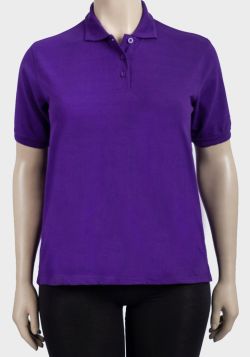 Baw Ladies Plus Size Short Sleeve Pique Polo Shirt - 6 pack