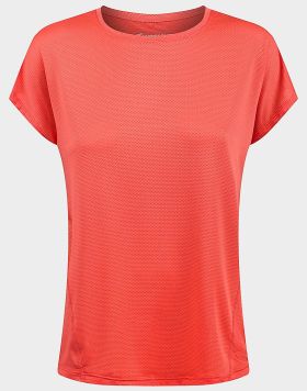 Ex UK Chainstore Ladies Workout T-Shirt in Coral - 12 pack