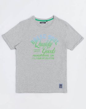 Brave Soul Mens Quality Goods Print T-Shirt - 5 pack