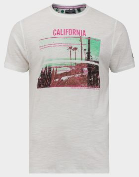 Brave Soul Mens California Landscape T-Shirt - 6 pack